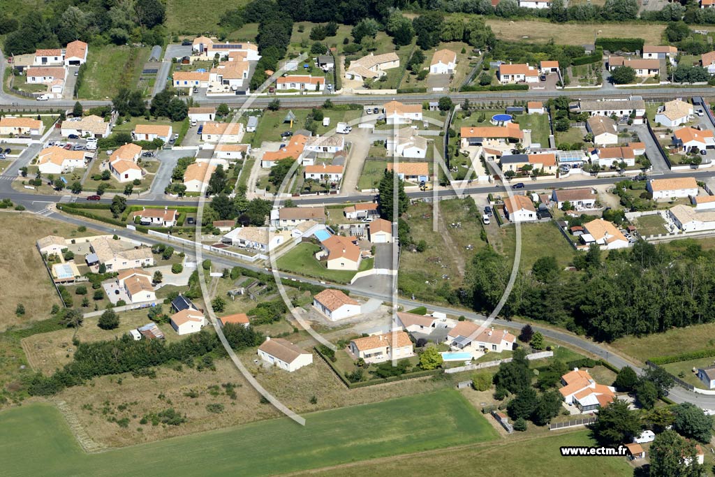 Photo arienne de Notre-Dame-de-Riez