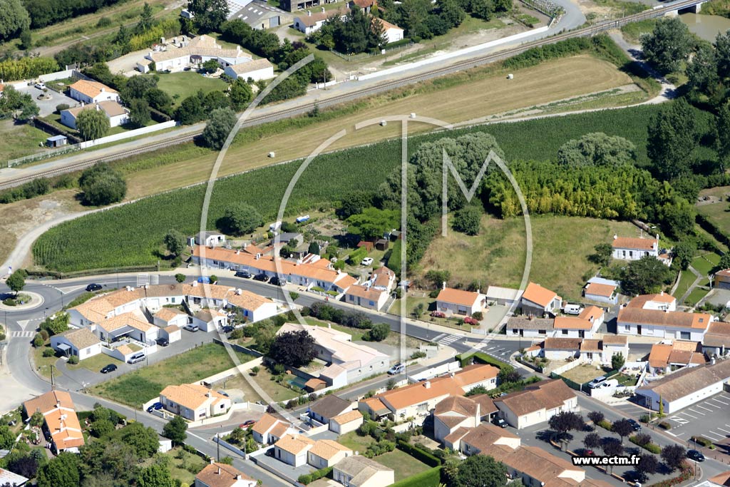 Photo arienne de Notre-Dame-de-Riez