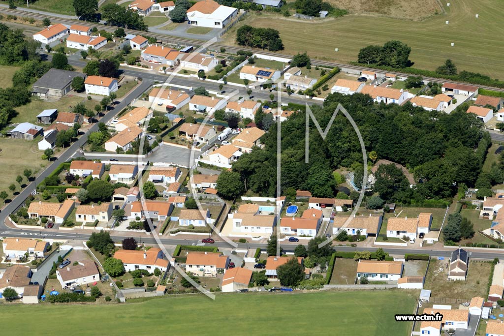 Photo arienne de Notre-Dame-de-Riez