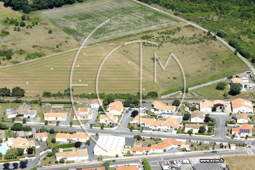 Photo arienne de Notre-Dame-de-Riez