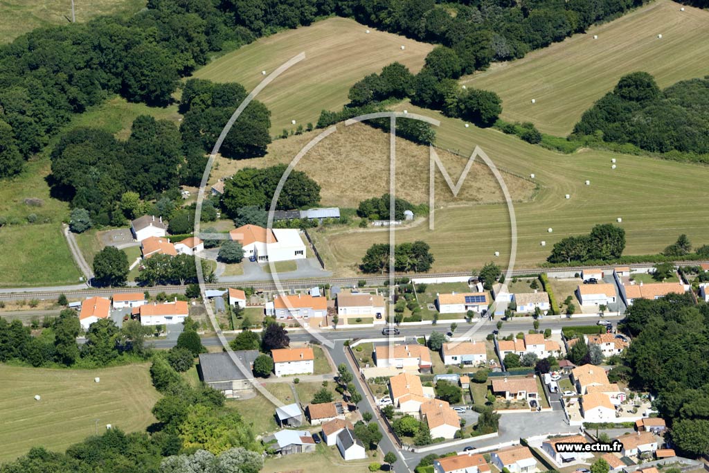 Photo arienne de Notre-Dame-de-Riez