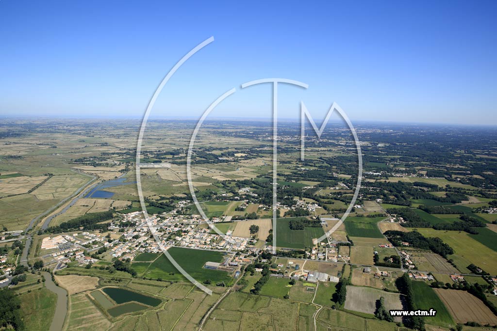 Photo arienne de Notre-Dame-de-Riez (la Trie)