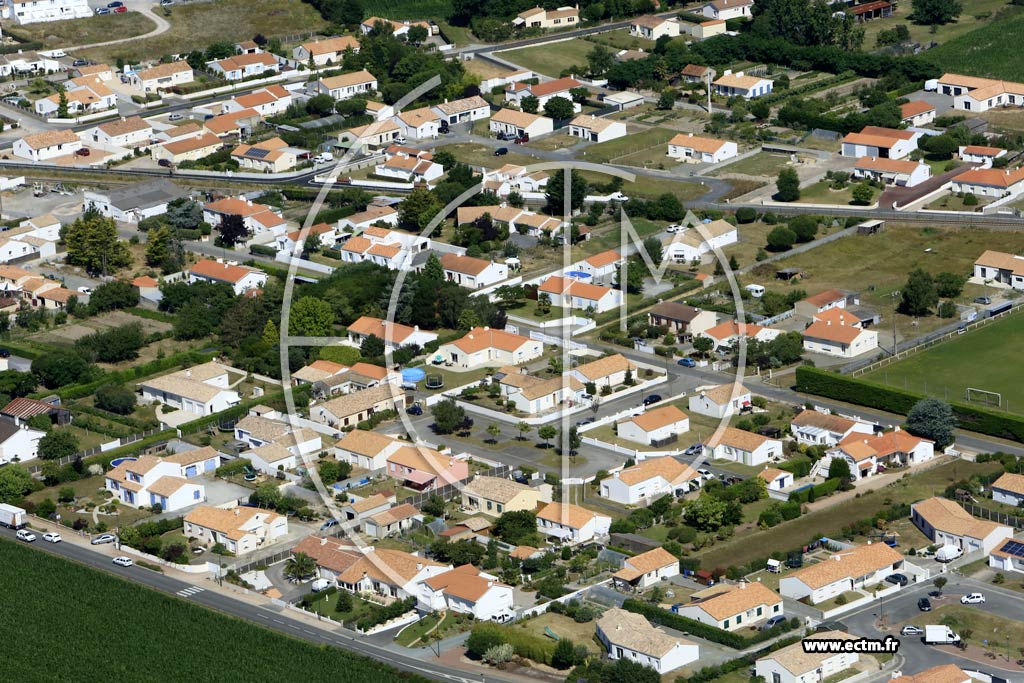 Photo arienne de Notre-Dame-de-Riez (la Trie)