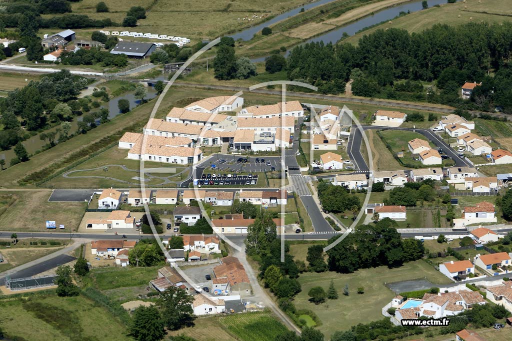 Photo arienne de Notre-Dame-de-Riez (la Trie)