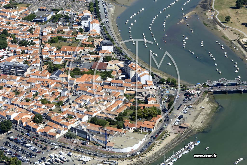 Photo arienne de Saint-Gilles-Croix-de-Vie (Croix de Vie)