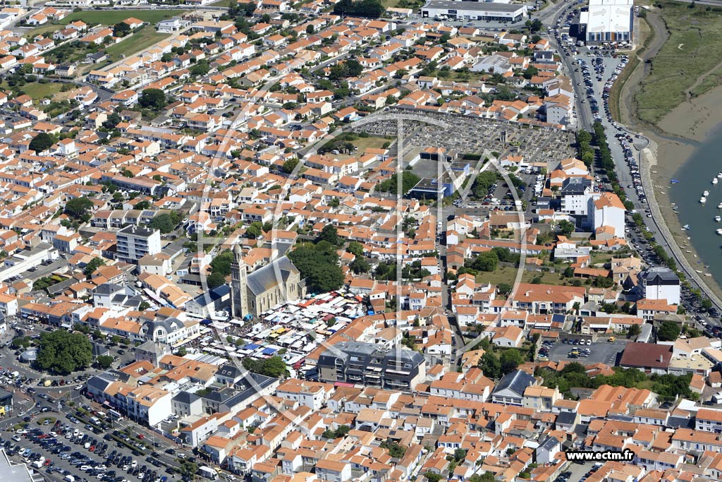 Photo arienne de Saint-Gilles-Croix-de-Vie (Croix de Vie)
