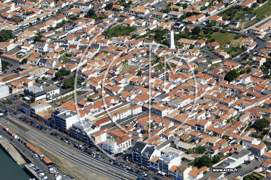 Photo arienne de Saint-Gilles-Croix-de-Vie (Croix de Vie)