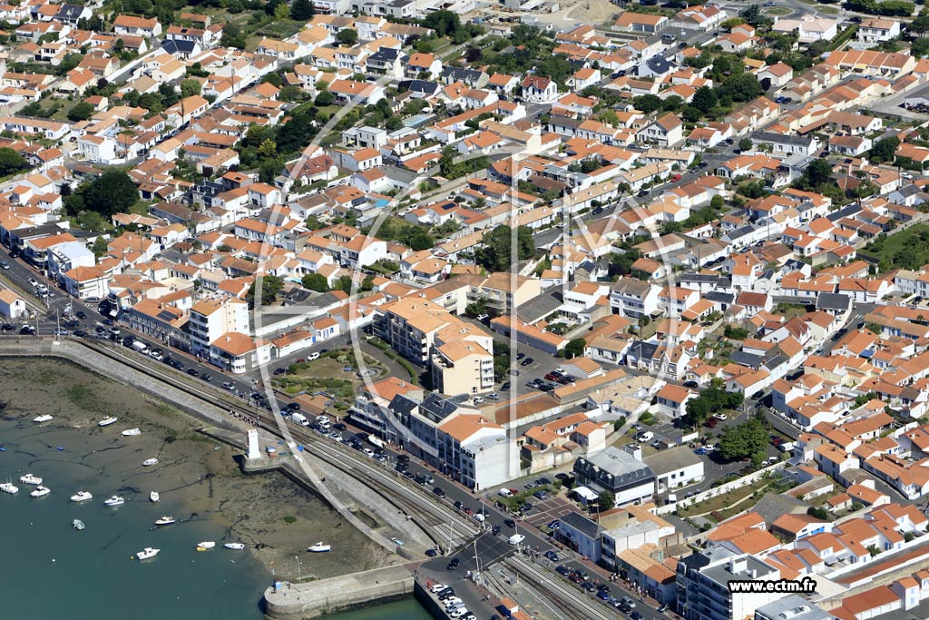 Photo arienne de Saint-Gilles-Croix-de-Vie (Croix de Vie)