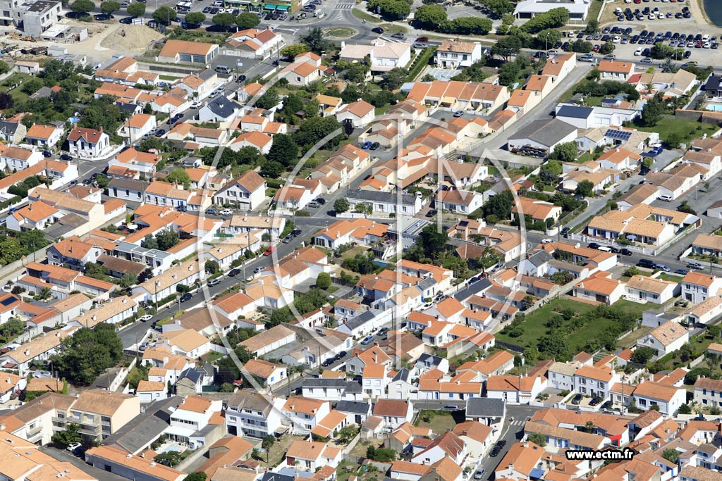 Photo arienne de Saint-Gilles-Croix-de-Vie (Croix de Vie)