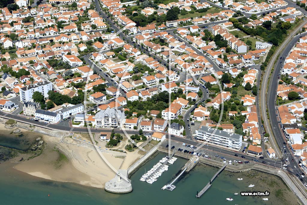 Photo arienne de Saint-Gilles-Croix-de-Vie (Croix de Vie)