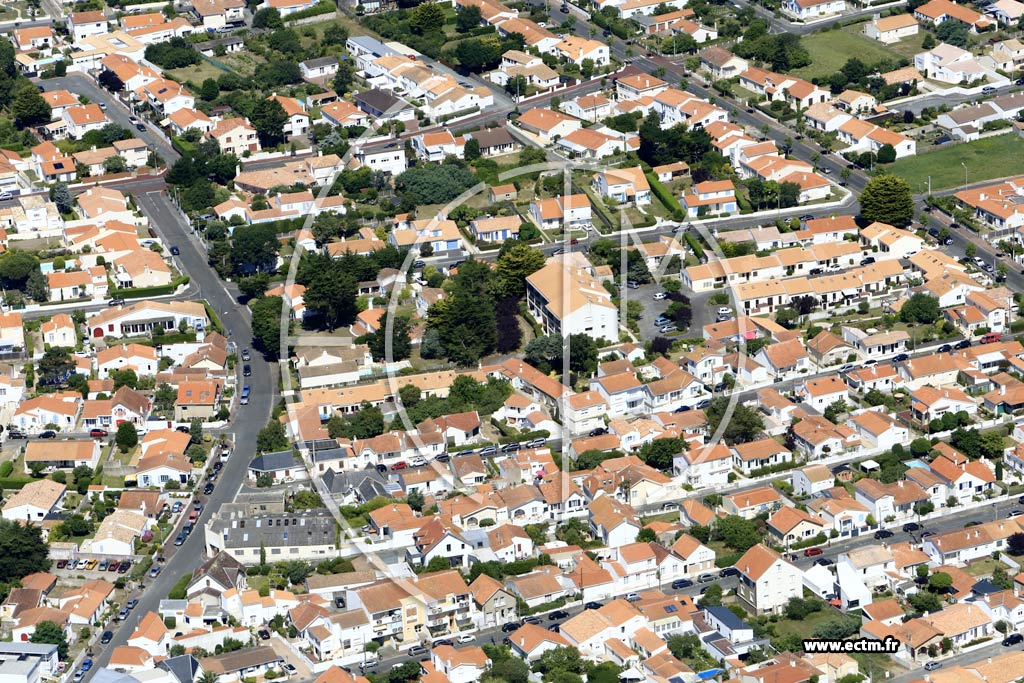 Photo arienne de Saint-Gilles-Croix-de-Vie (Croix de Vie)