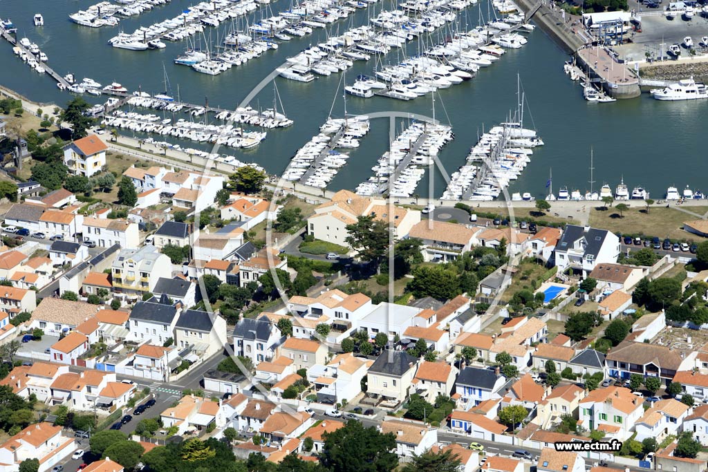 Photo arienne de Saint-Gilles-Croix-de-Vie (Grand Plage)