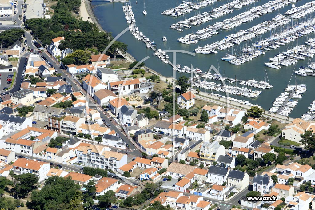 Photo arienne de Saint-Gilles-Croix-de-Vie (Grand Plage)