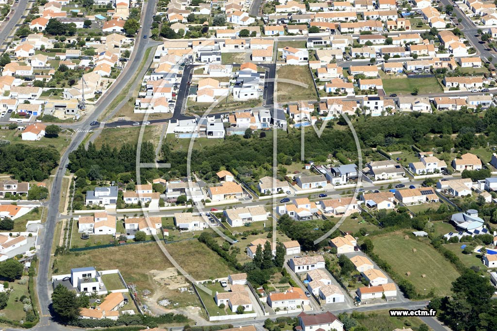 Photo arienne de Saint-Gilles-Croix-de-Vie (la Chnelire)