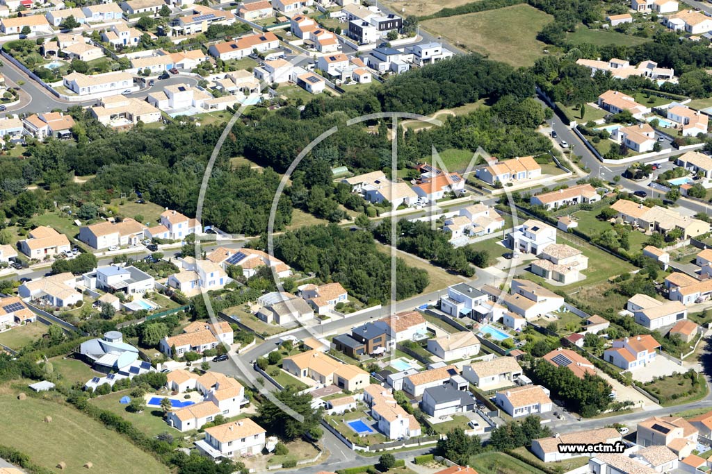 Photo arienne de Saint-Gilles-Croix-de-Vie (la Chnelire)