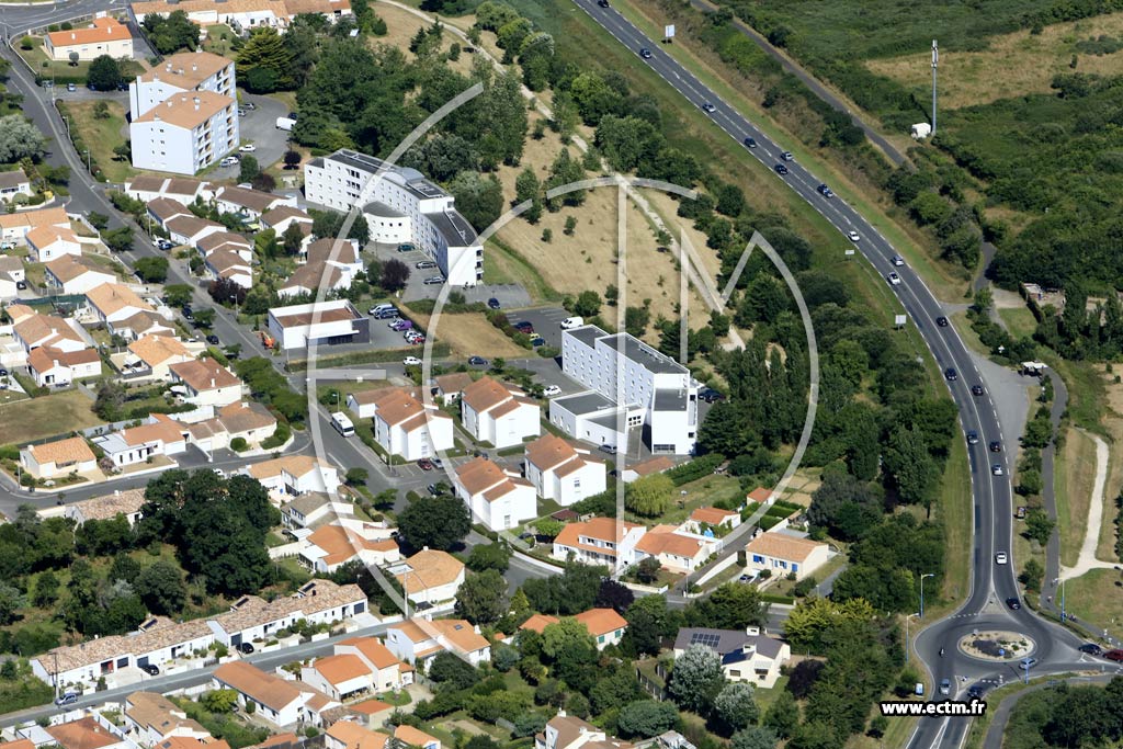 Photo arienne de Saint-Gilles-Croix-de-Vie (la Drie)