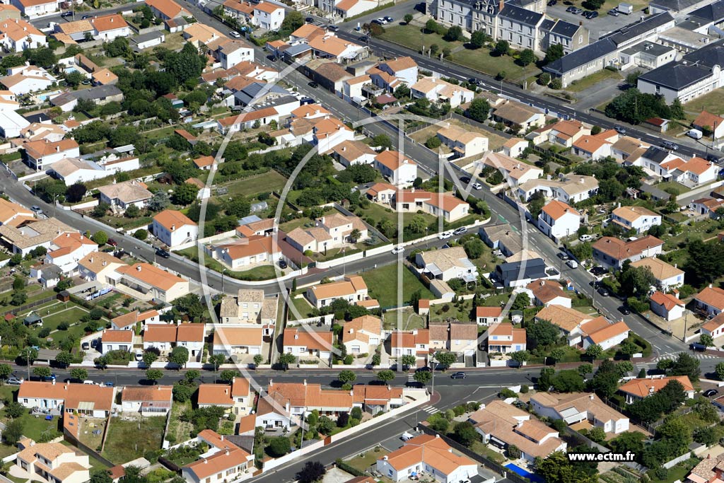 Photo arienne de Saint-Gilles-Croix-de-Vie (la Drie)