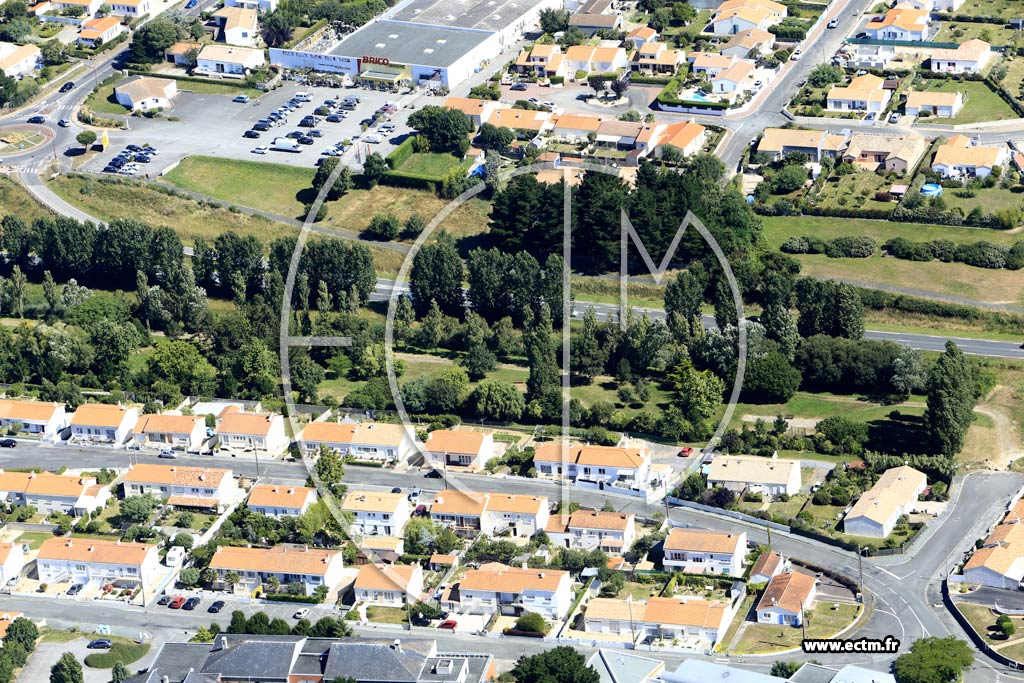 Photo arienne de Saint-Gilles-Croix-de-Vie (la Drie)