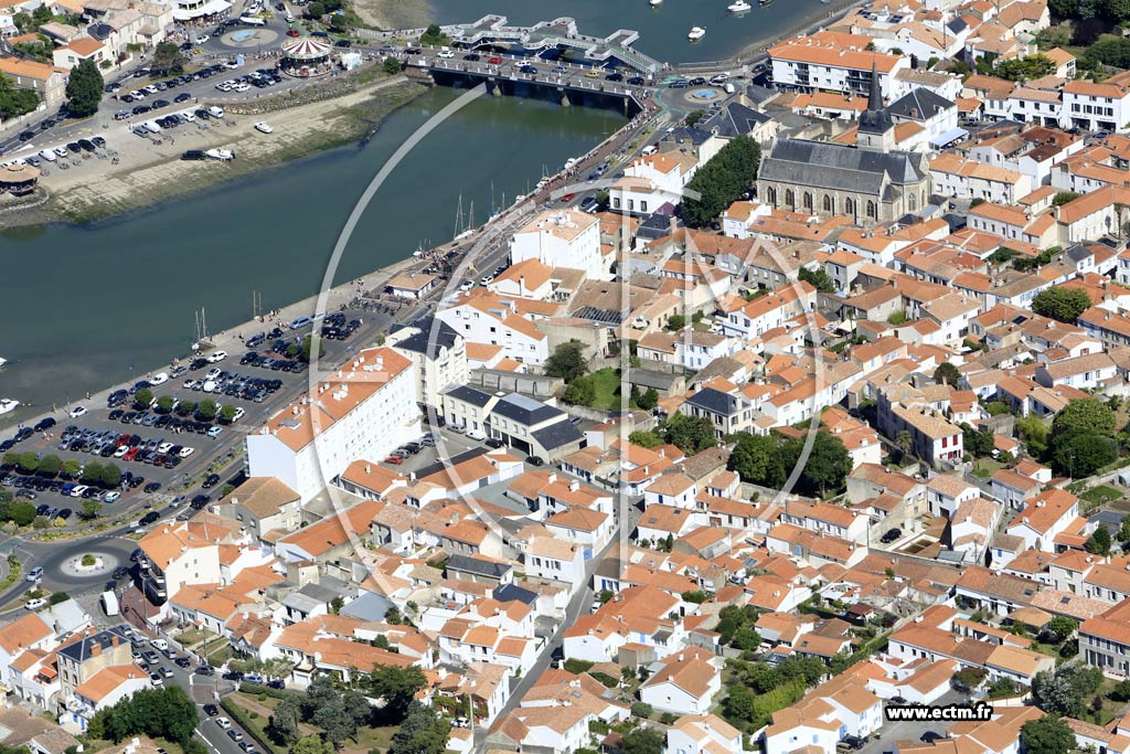 Photo arienne de Saint-Gilles-Croix-de-Vie (Saint-Gilles)
