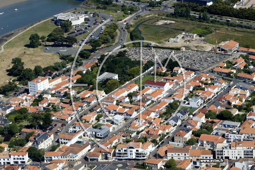 Photo arienne de Saint-Gilles-Croix-de-Vie (Saint-Gilles)
