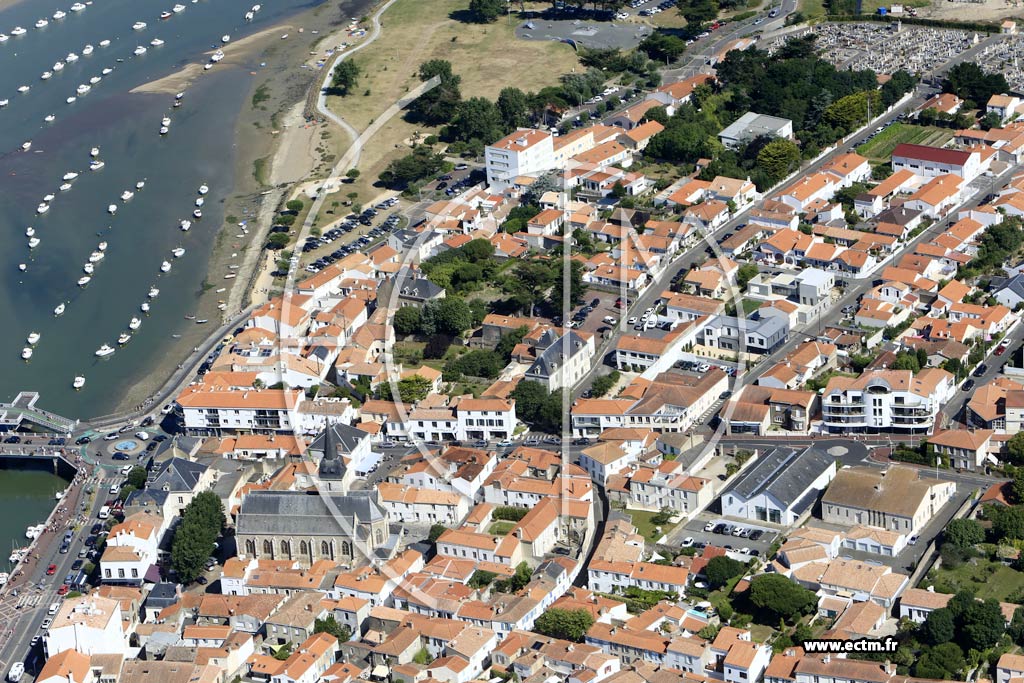 Photo arienne de Saint-Gilles-Croix-de-Vie (Saint-Gilles)