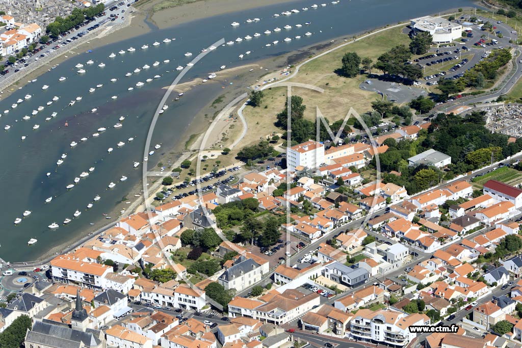 Photo arienne de Saint-Gilles-Croix-de-Vie (Saint-Gilles)