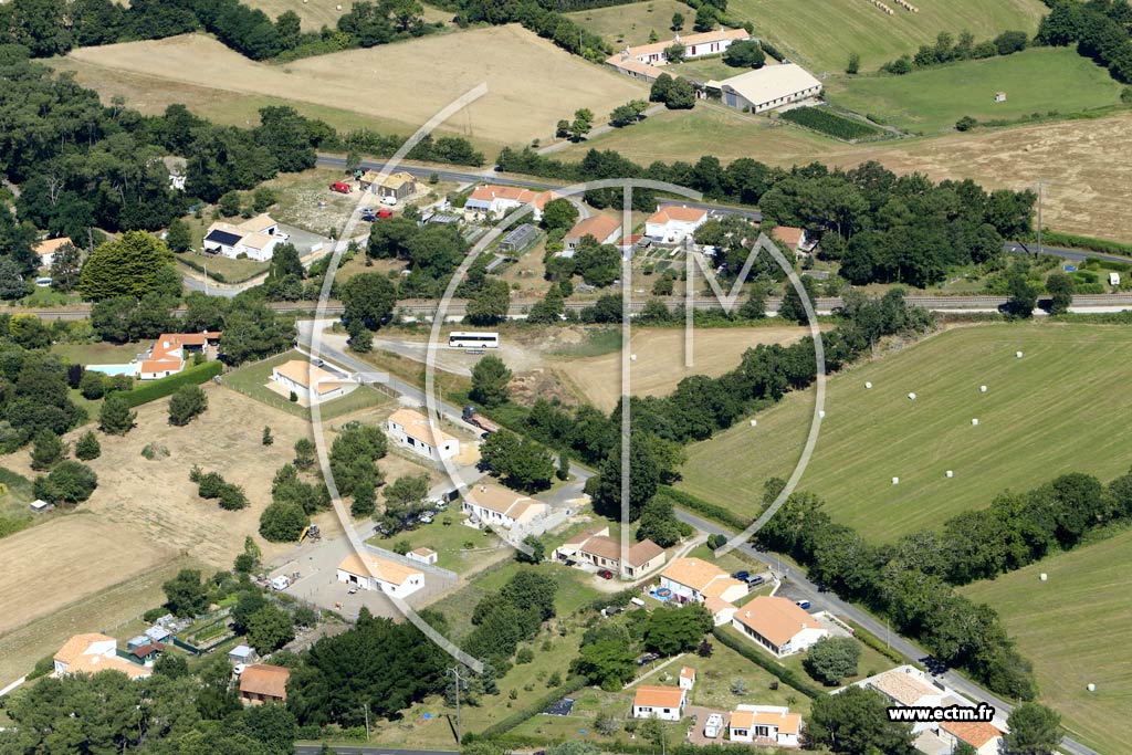Photo arienne de Saint-Hilaire-de-Riez (Beaulieu)