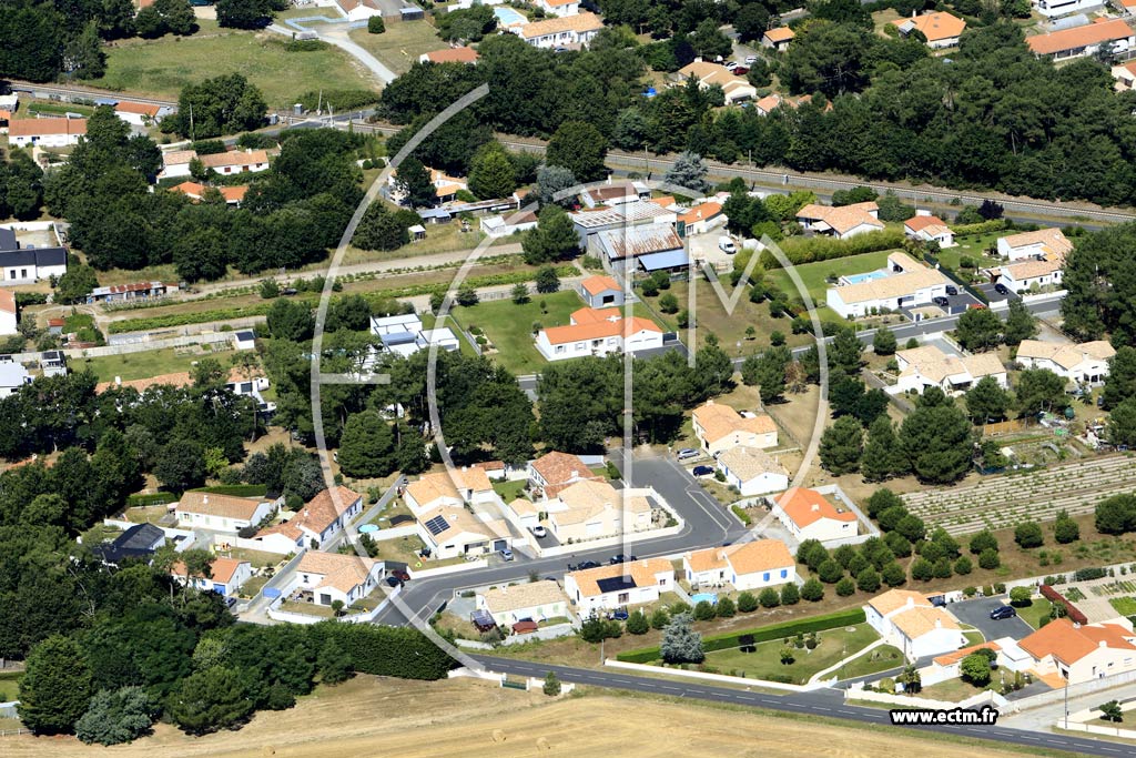 Photo arienne de Saint-Hilaire-de-Riez (Beaulieu)