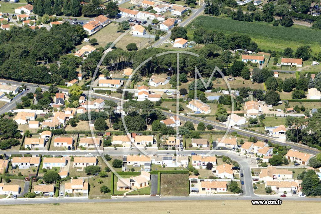 Photo arienne de Saint-Hilaire-de-Riez (Beaulieu)