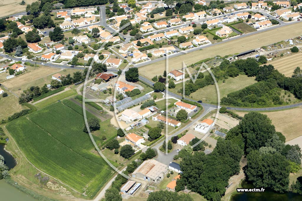 Photo arienne de Saint-Hilaire-de-Riez (Beaulieu)