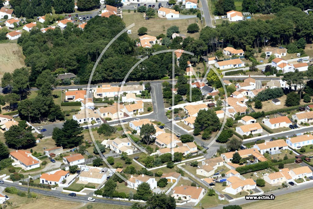 Photo arienne de Saint-Hilaire-de-Riez (Beaulieu)