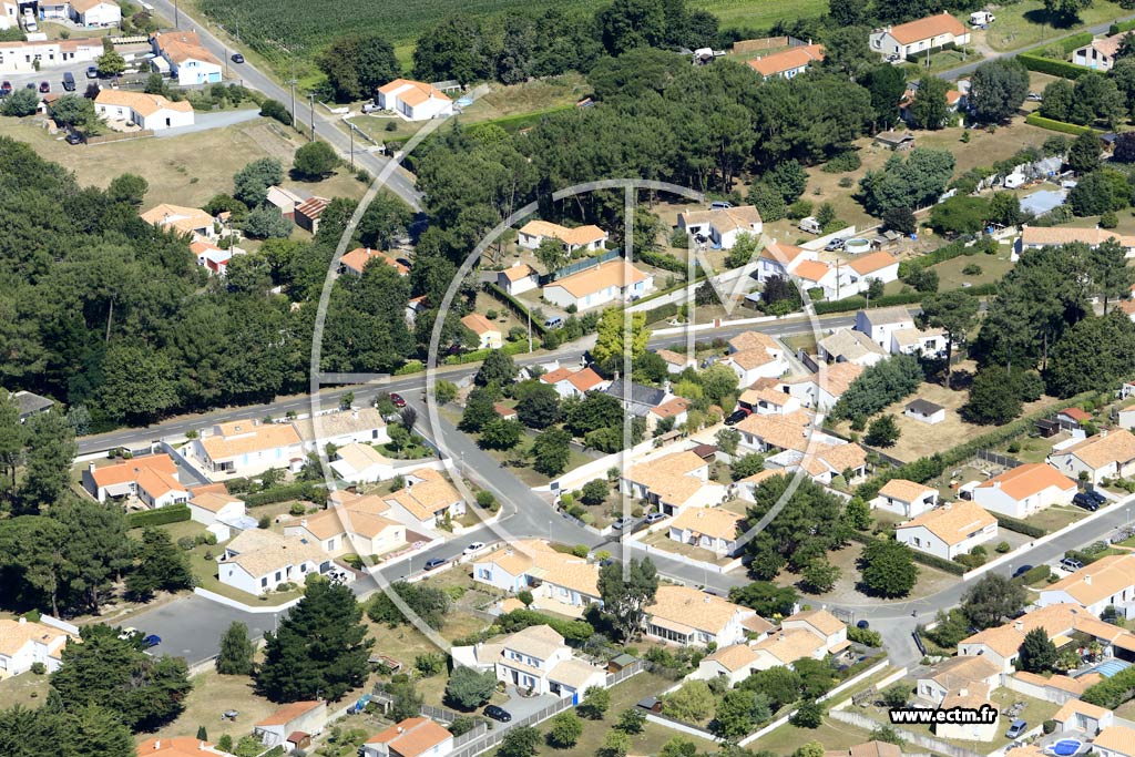 Photo arienne de Saint-Hilaire-de-Riez (Beaulieu)
