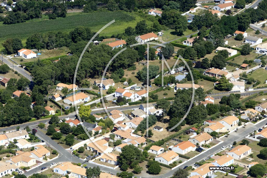 Photo arienne de Saint-Hilaire-de-Riez (Beaulieu)