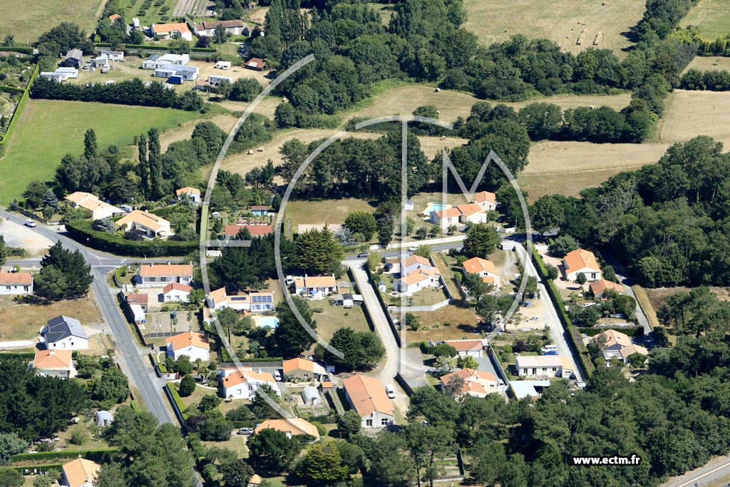 Photo arienne de Saint-Hilaire-de-Riez (Beaulieu)