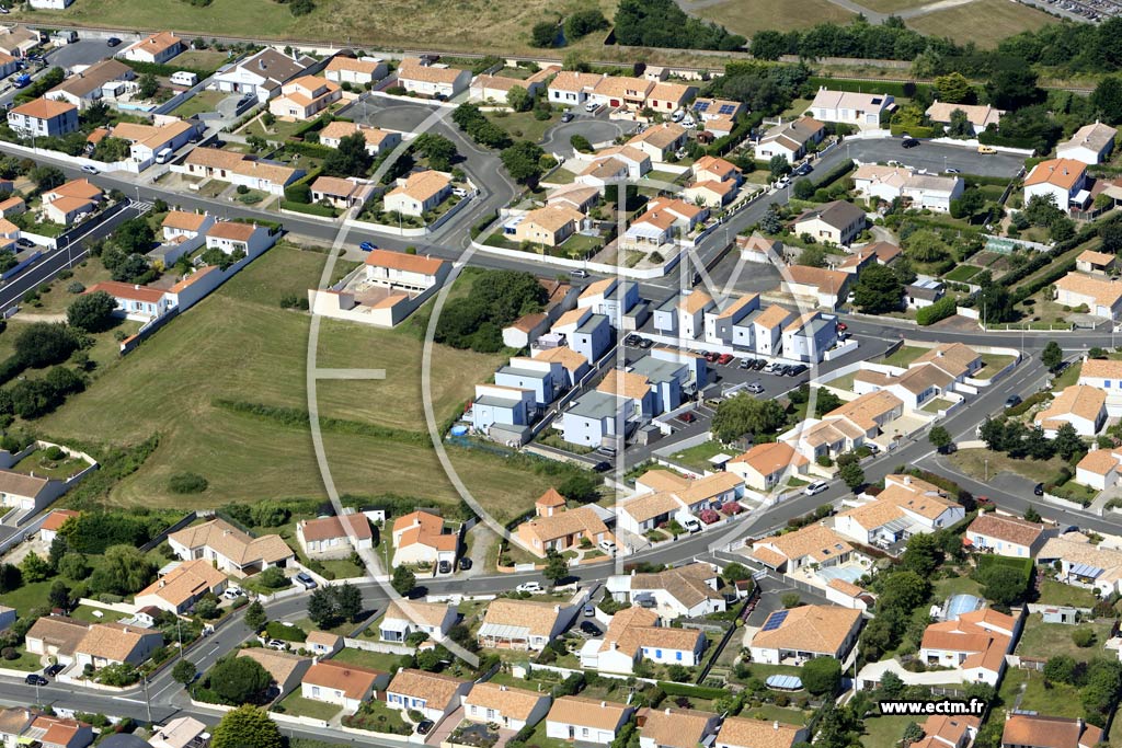 Photo arienne de Saint-Hilaire-de-Riez (Centre)