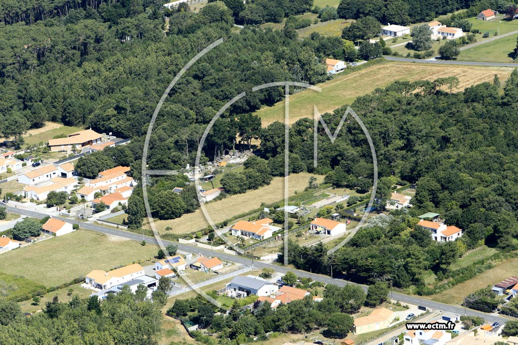 Photo arienne de Saint-Hilaire-de-Riez (la Calbotte)