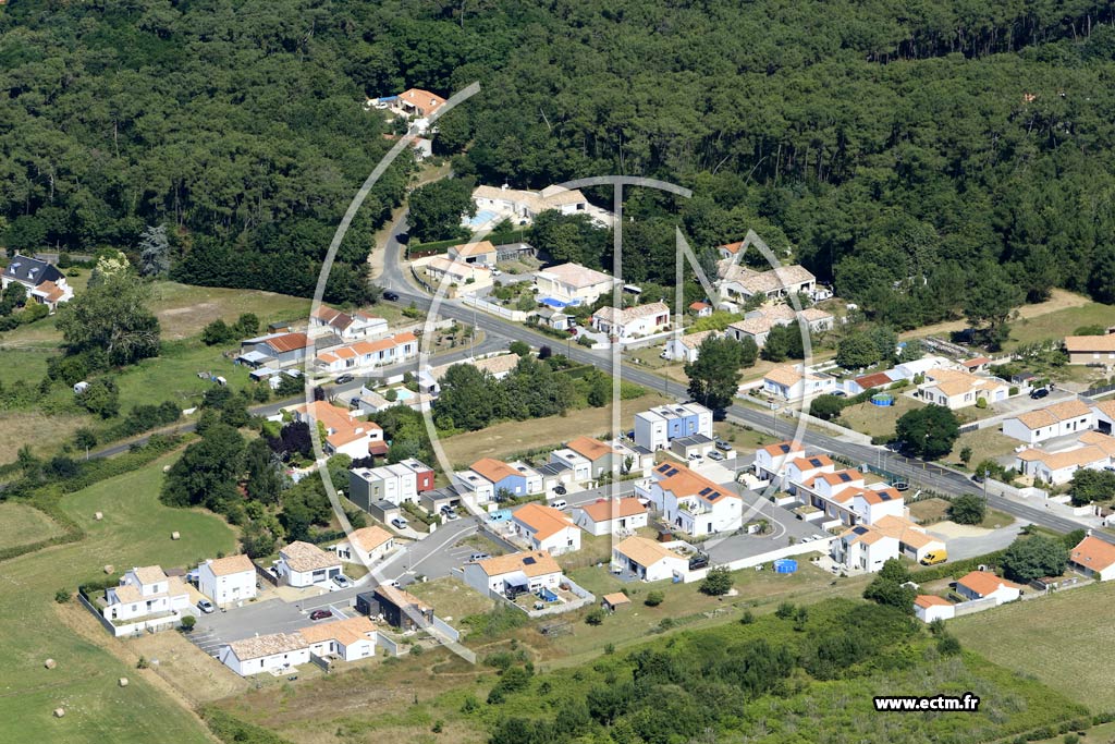 Photo arienne de Saint-Hilaire-de-Riez (la Calbotte)