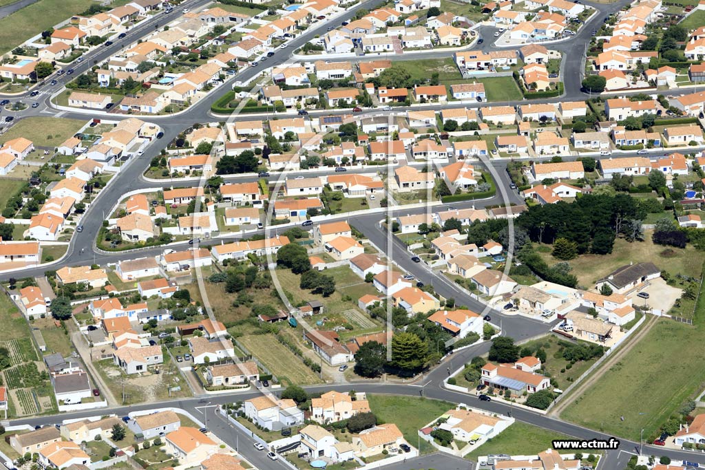 Photo arienne de Saint-Hilaire-de-Riez (la Grande Vigne)