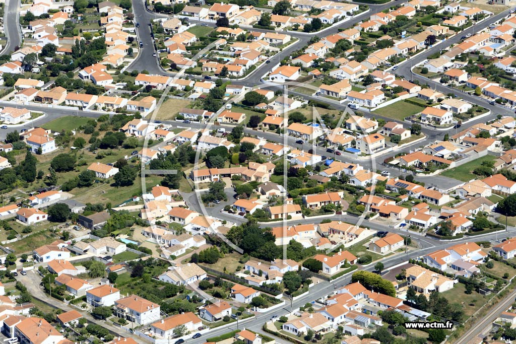 Photo arienne de Saint-Hilaire-de-Riez (la Grande Vigne)