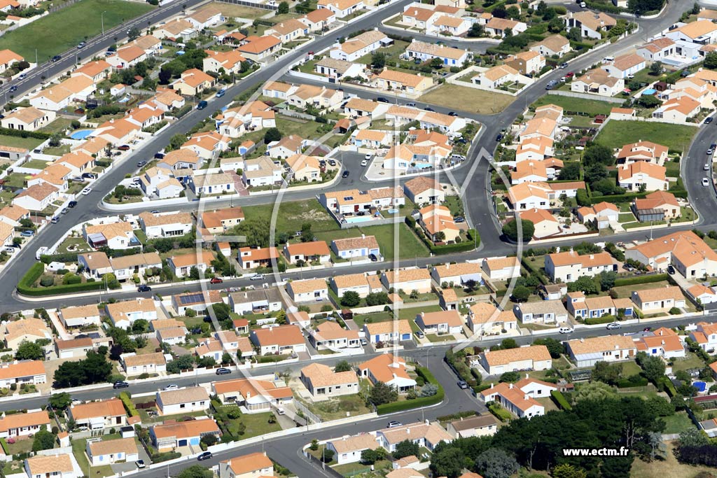 Photo arienne de Saint-Hilaire-de-Riez (la Grande Vigne)