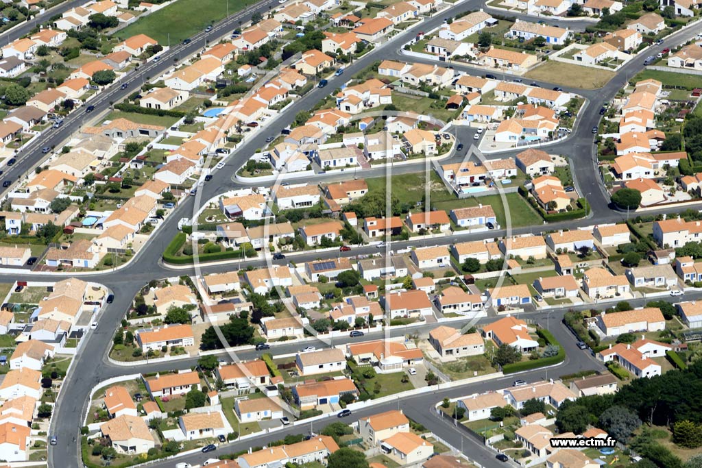 Photo arienne de Saint-Hilaire-de-Riez (la Grande Vigne)