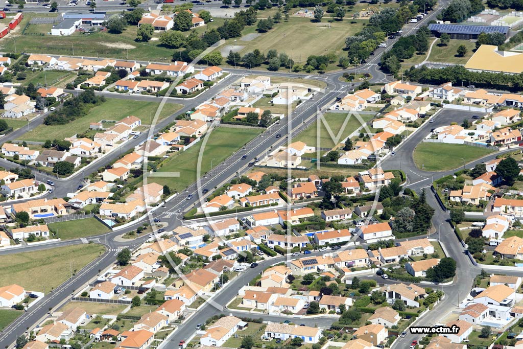 Photo arienne de Saint-Hilaire-de-Riez (la Grande Vigne)