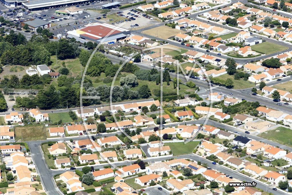 Photo arienne de Saint-Hilaire-de-Riez (la Marmitte)