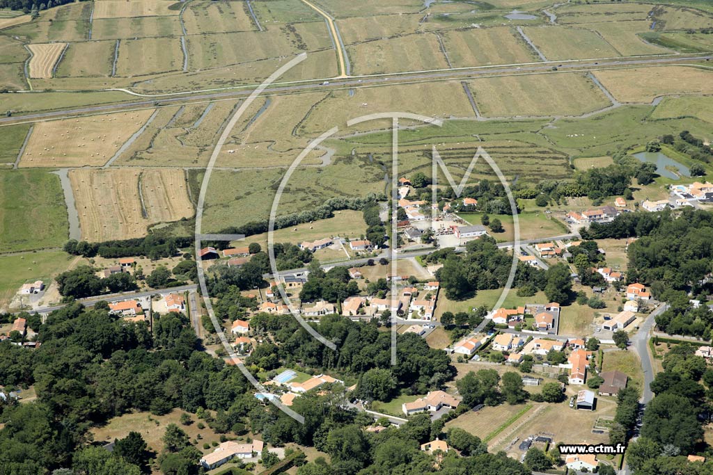 Photo arienne de Saint-Hilaire-de-Riez (la Noivire)