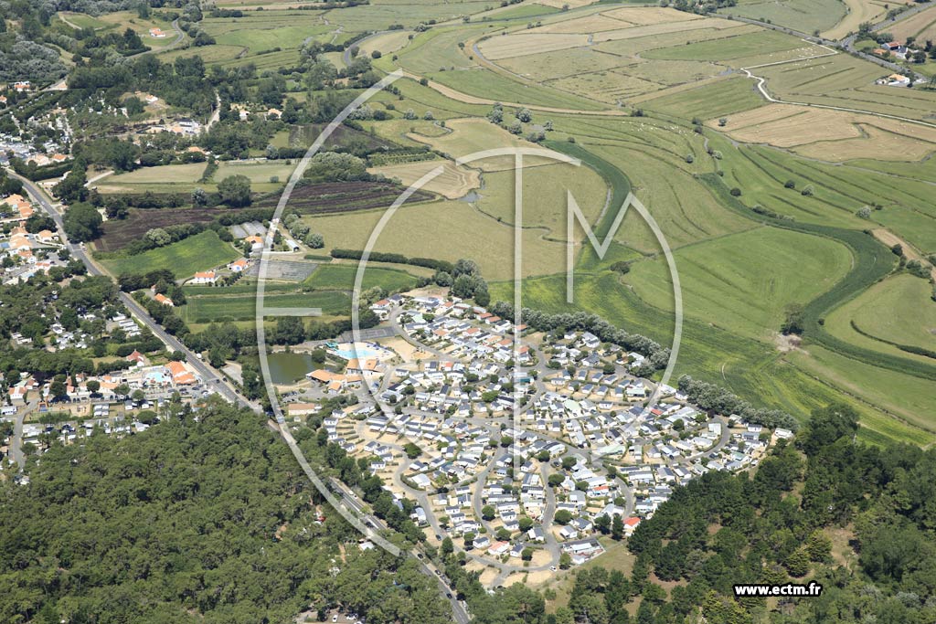 Photo arienne de Saint-Hilaire-de-Riez (la Pare Prneau)