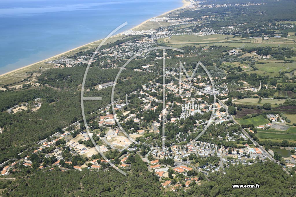 Photo arienne de Saint-Hilaire-de-Riez (la Pare Prneau)