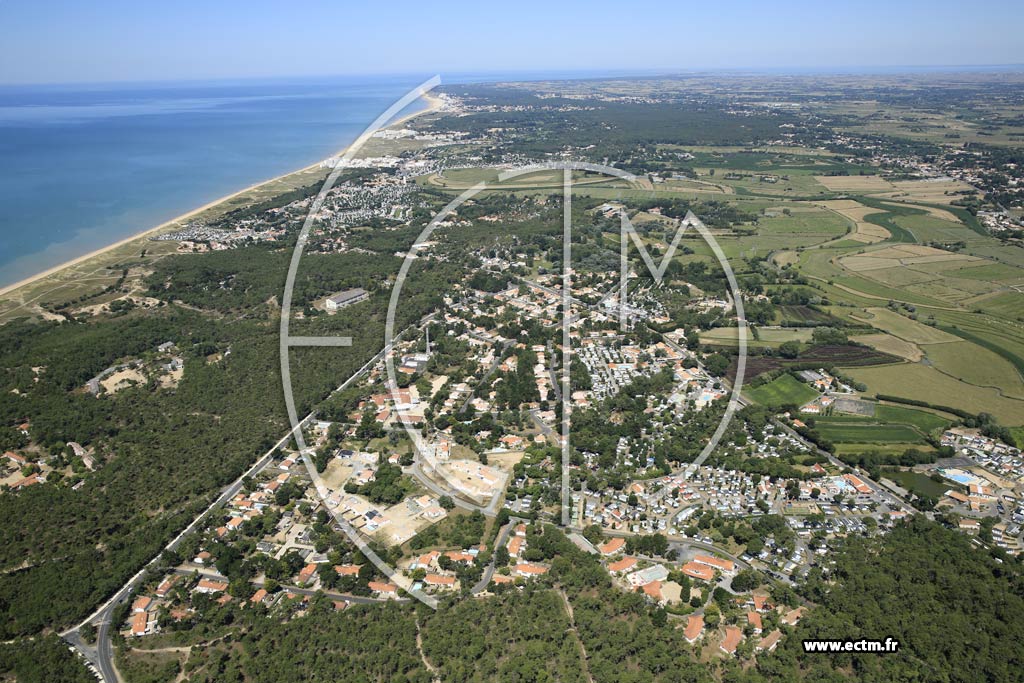 Photo arienne de Saint-Hilaire-de-Riez (la Pare Prneau)