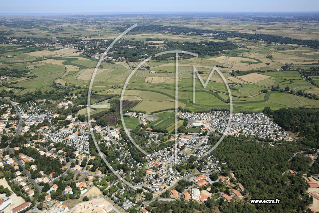 Photo arienne de Saint-Hilaire-de-Riez (la Pare Prneau)