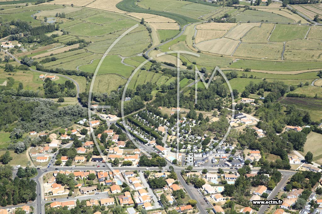 Photo arienne de Saint-Hilaire-de-Riez (la Pge)