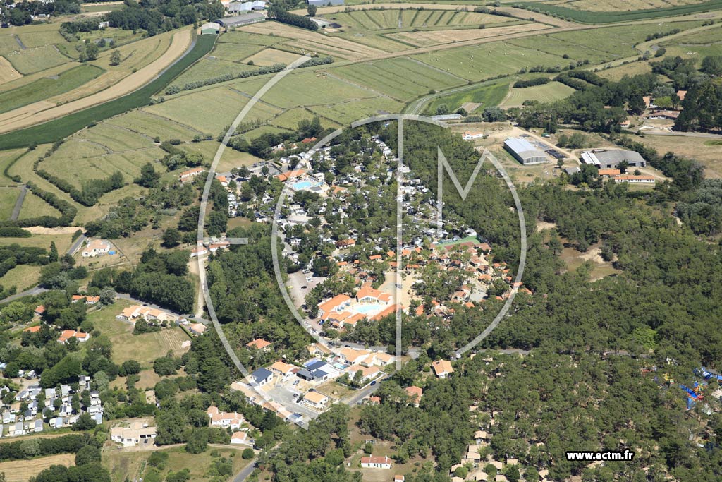 Photo arienne de Saint-Hilaire-de-Riez (la Pge)
